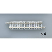 Straight PC Rail S70PC F Set of 4