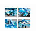 SU-27 Fighter Blue