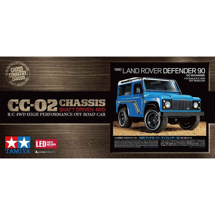 T58700A 1/10 RC 1990 Land Rover Defender 90 i No ESC