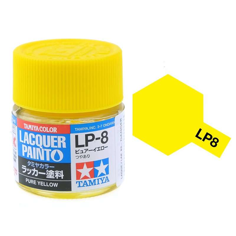 Lacquer Paint Pure Yellow