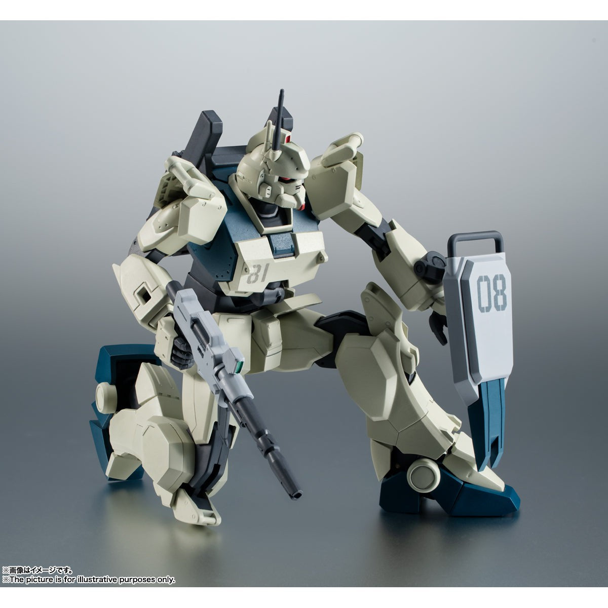 THE ROBOT SPIRITS (SIDE MS) RX79(G)Ez8 GUNDAM Ez8 ver. A.N.I.M.E.