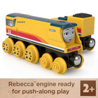 Thomas and FriendsWooden Railway RebeccaEngine and CoalCar