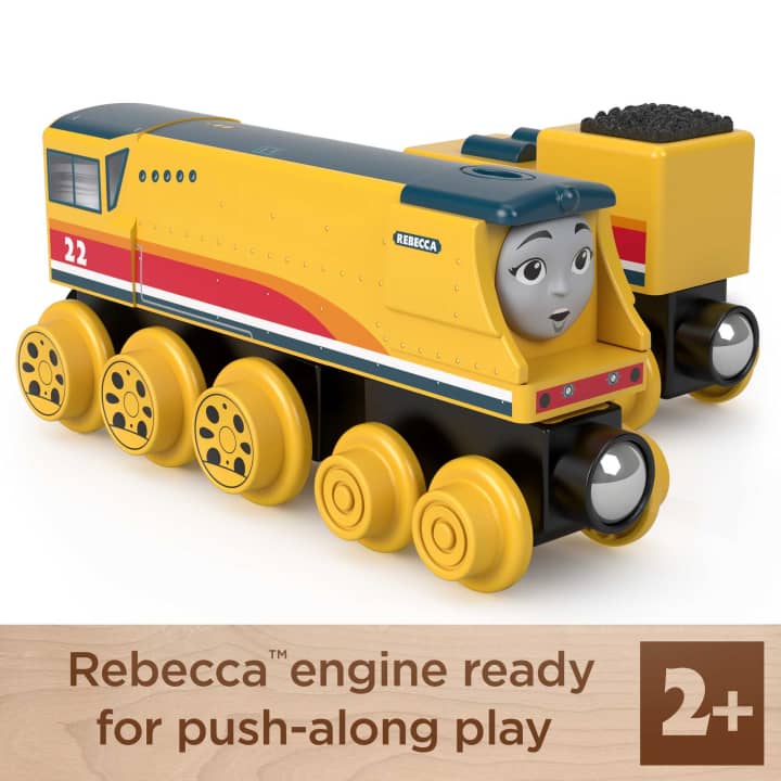 Thomas and FriendsWooden Railway RebeccaEngine and CoalCar
