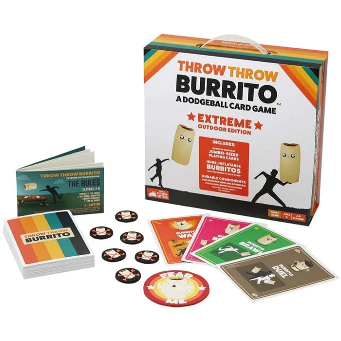 Throw Throw Burrito  Extreme Outdoor Edition