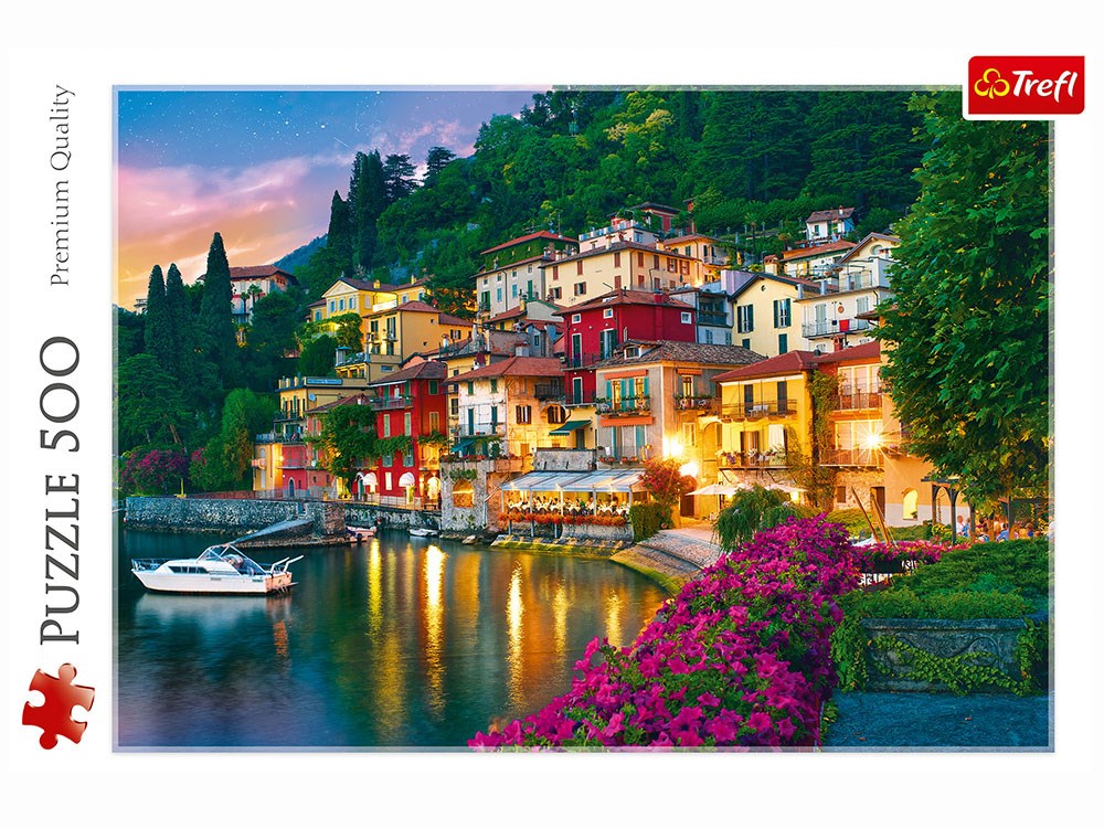 500pc Lake Como Italy