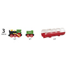 Tunnel and Steam Train 3 pcs