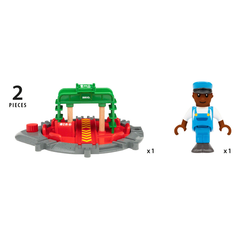 Turntable and Figure 2 pcs
